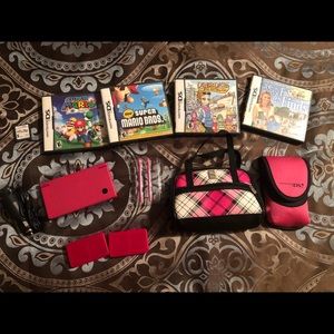 Hot Pink Nintendo DS
